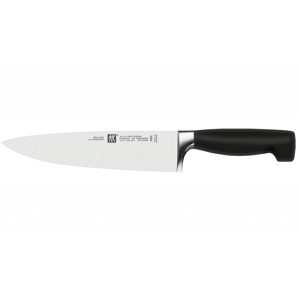 ZWILLING Knivblockset FOUR STAR, 6 st, med sax, Zwilling