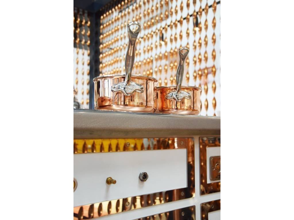 MAUVIEL Kastrull M´6S 20 cm, koppar