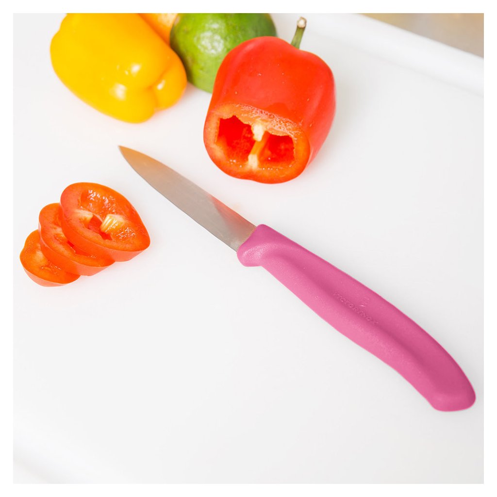 Victorinox Grönsakskniv 10 cm, rosa