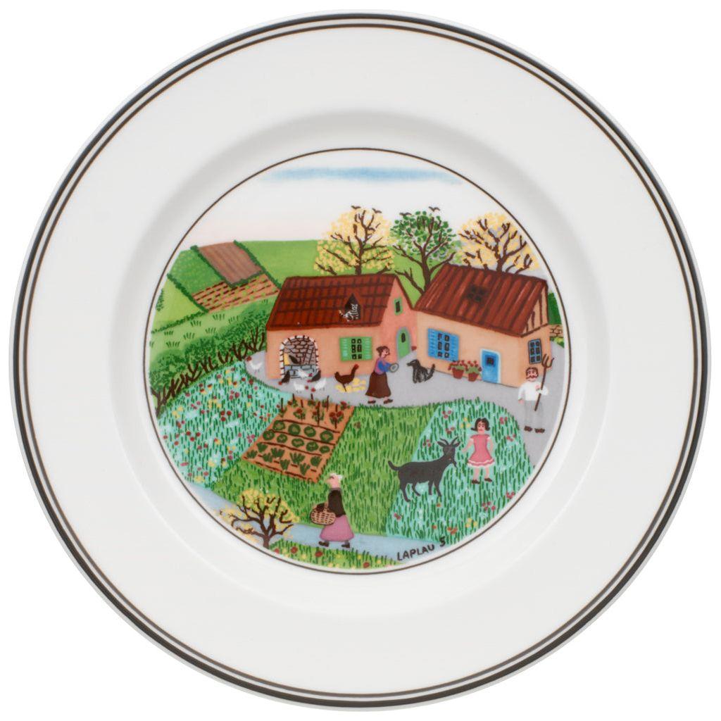 Villeroy & Boch Design Naif Bröd- och smörfat Gård 170 mm