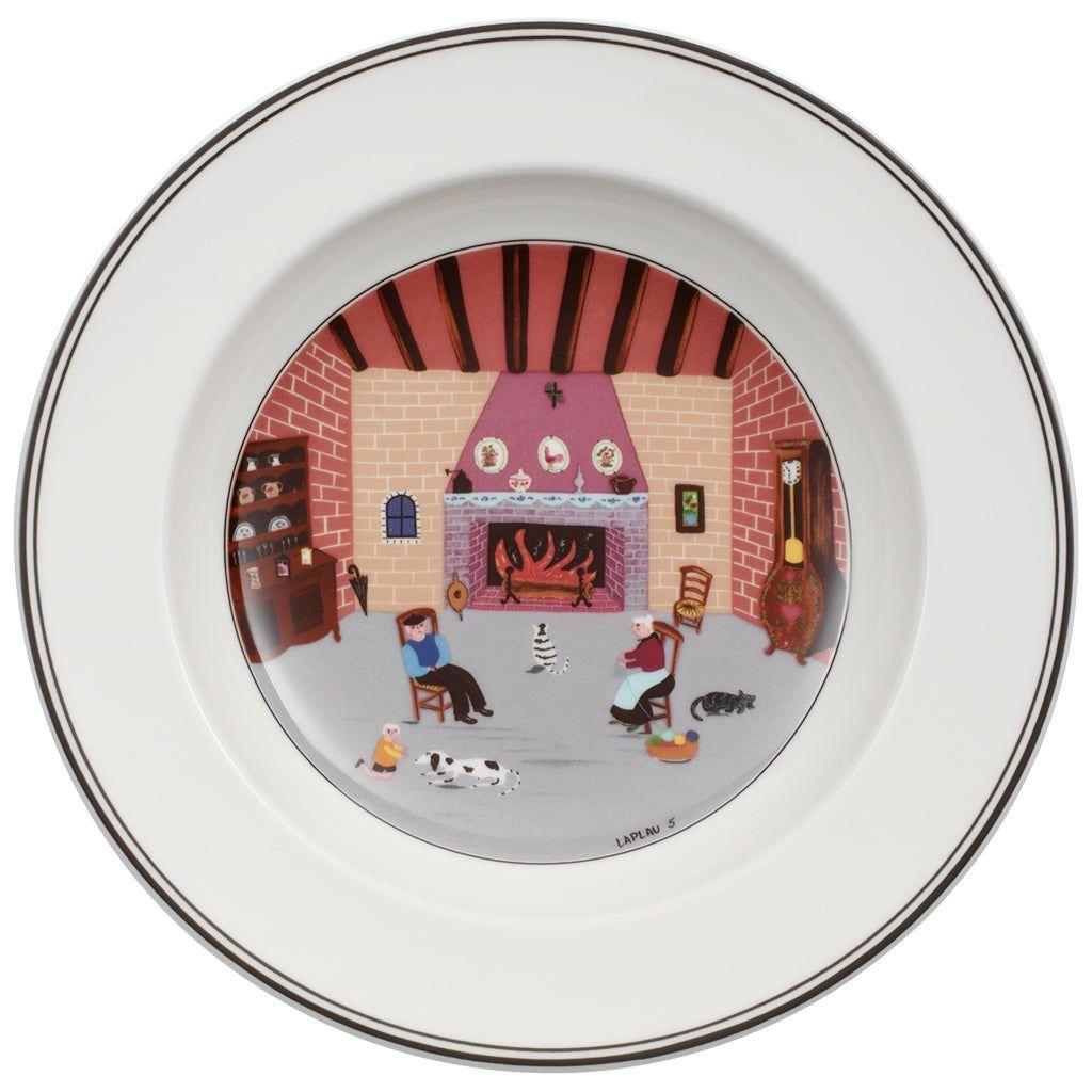 Villeroy & Boch Design Naif Djup tallrik Eldstad 221 mm