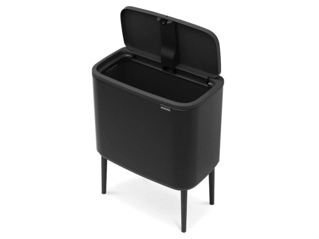 Brabantia Soptunna med trycklock BO 36 l, matt svart