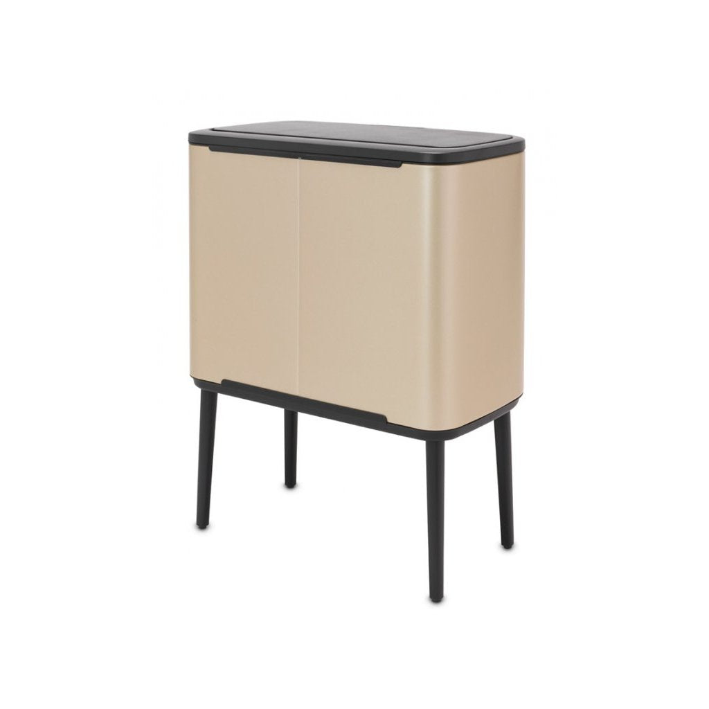 Brabantia Soptunna med trycklock TOUCH BIN 36 l, champagne