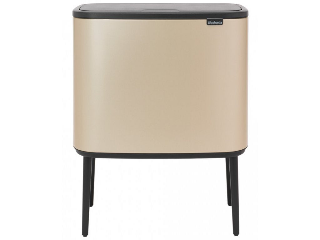 Brabantia Soptunna med trycklock TOUCH BIN 36 l, champagne