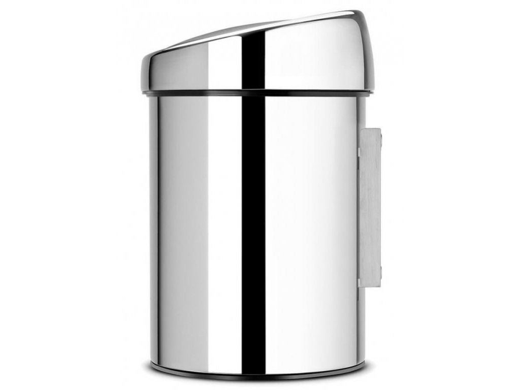 Brabantia Soptunna med trycklock TOUCH BIN 3 l, blankt stål