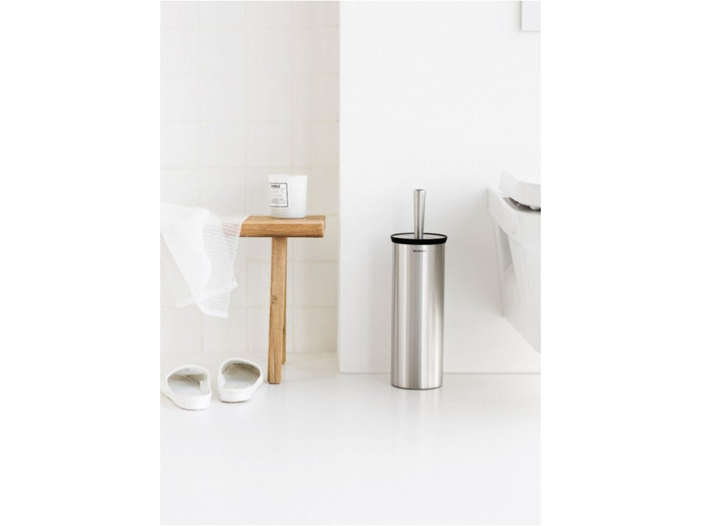 Brabantia Toalettborsthållare, matt stål
