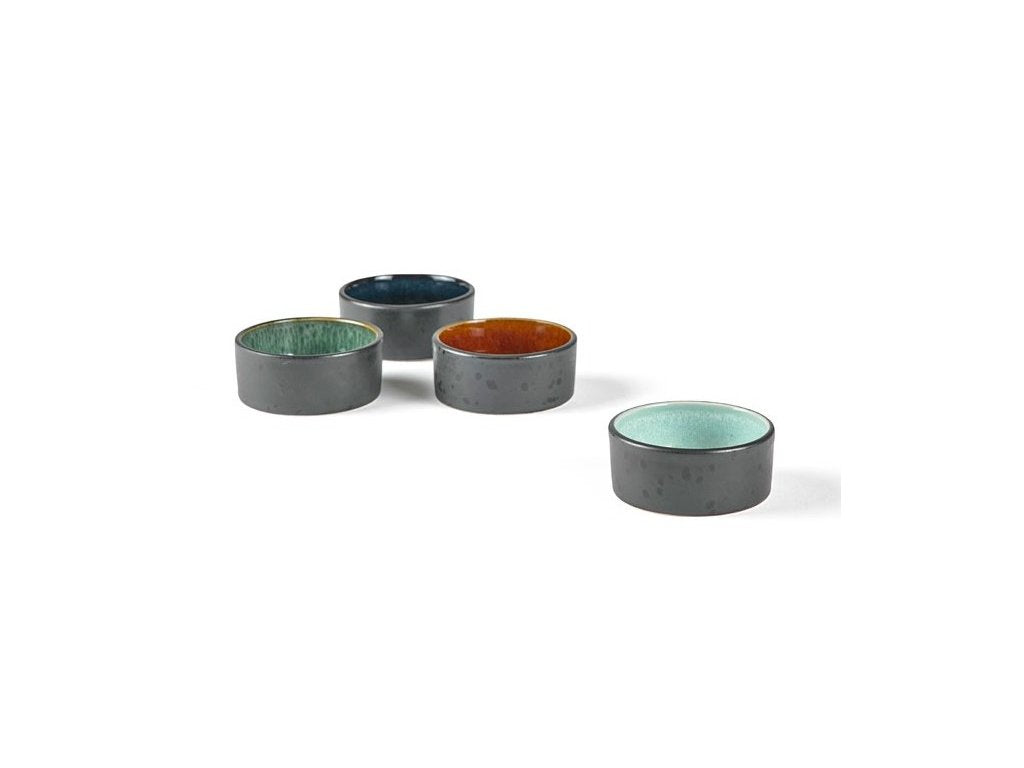 Bitz Tapasskål 7,5 cm, set i 4 delar, svart