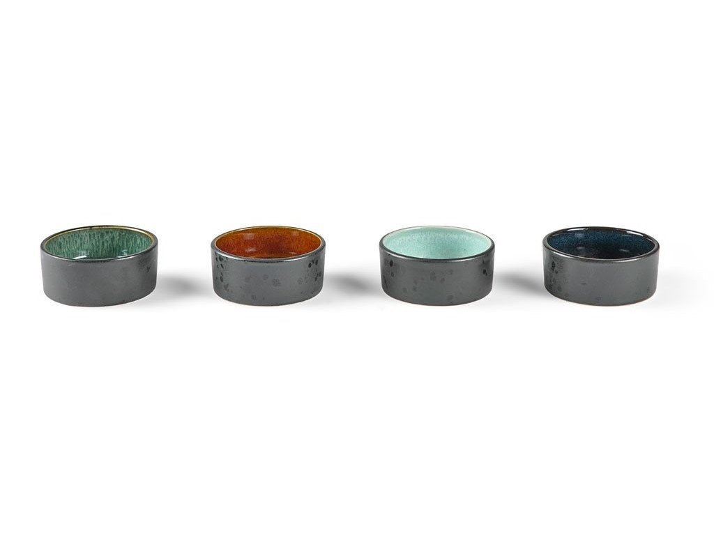 Bitz Tapasskål 7,5 cm, set i 4 delar, svart