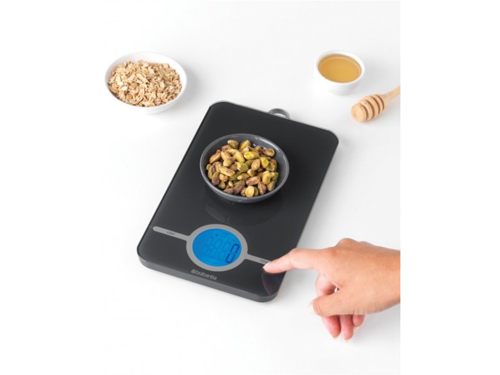 Brabantia Digital köksvåg, grå