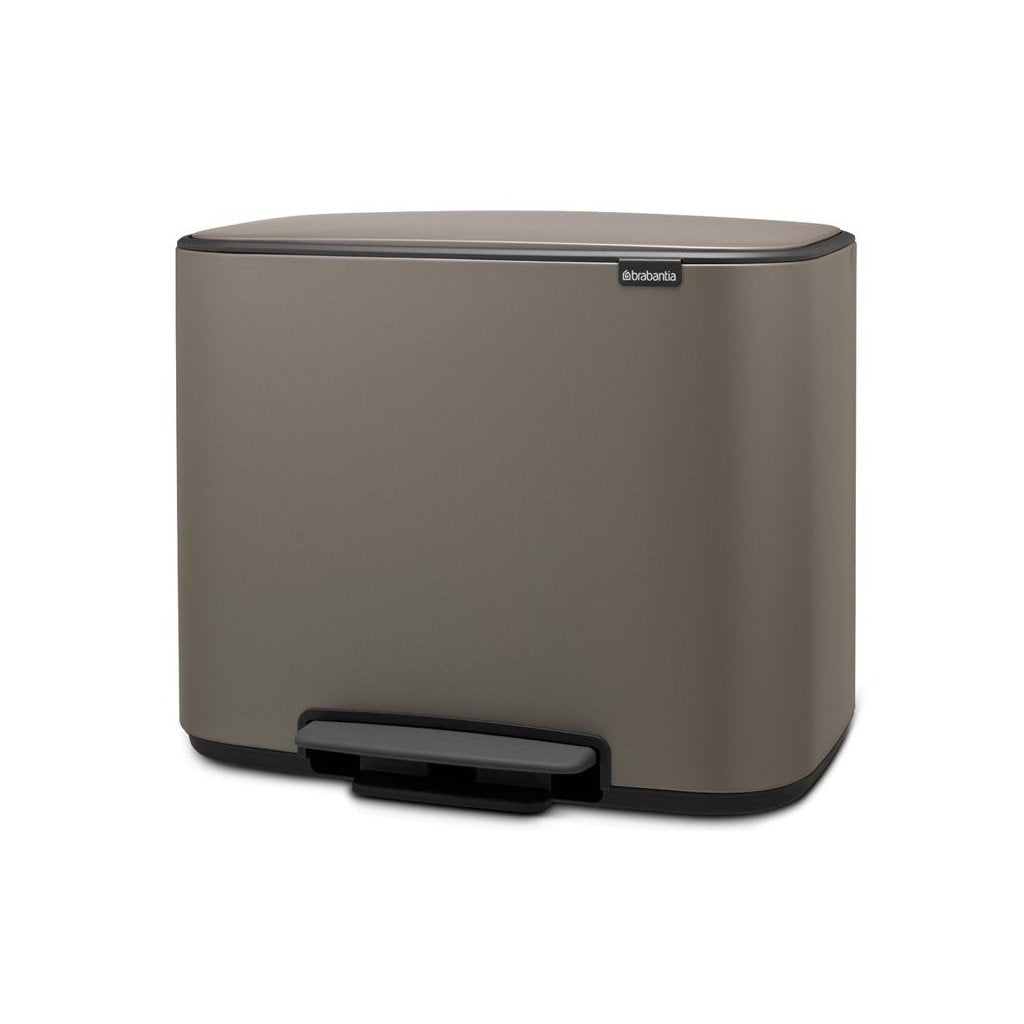 Brabantia Pedalhink BO 3 x 11 l, platina