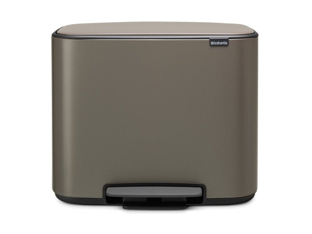 Brabantia Pedalhink BO 3 x 11 l, platina