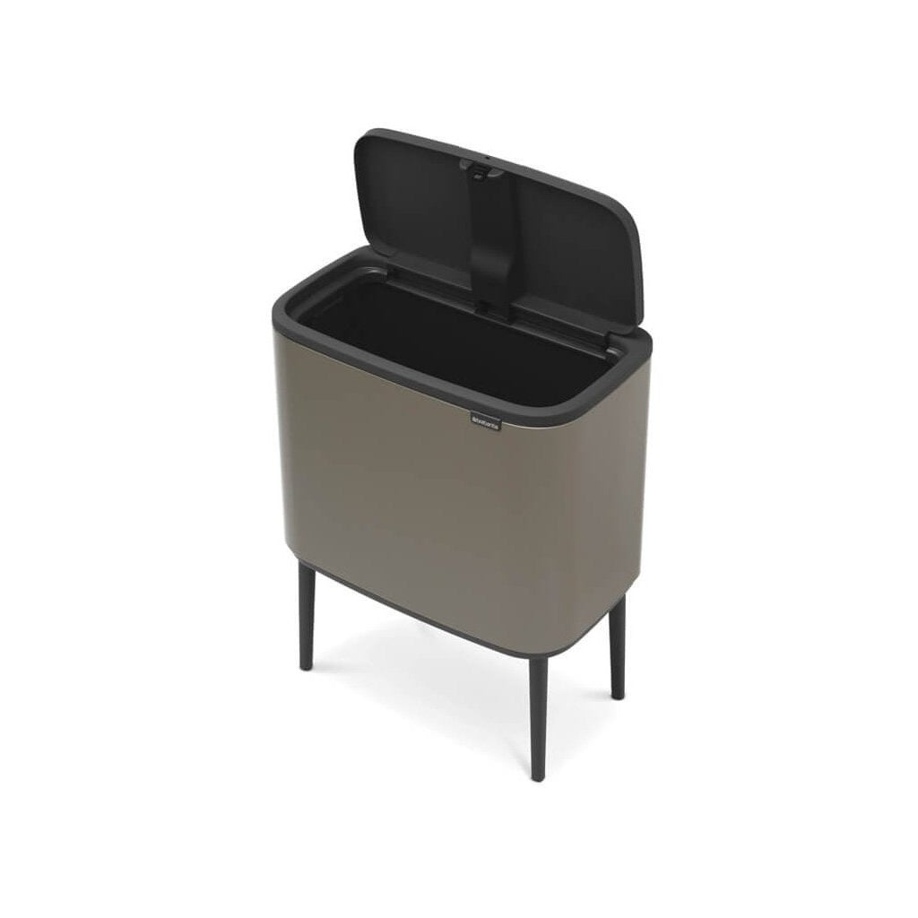 Brabantia Soptunna med trycklock BO, 36 l, platina
