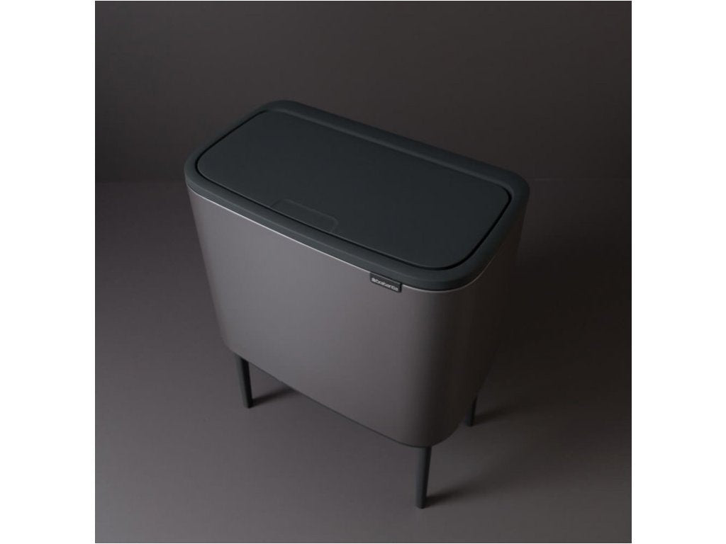 Brabantia Soptunna med trycklock BO, 36 l, platina