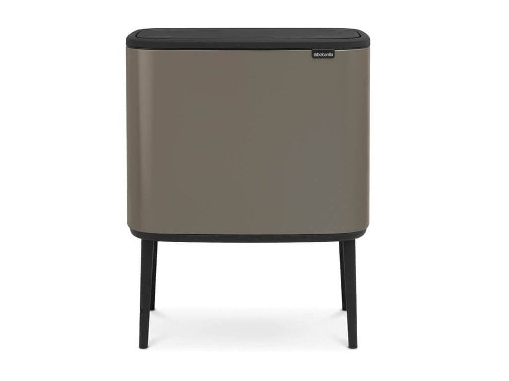 Brabantia Soptunna med trycklock BO, 36 l, platina