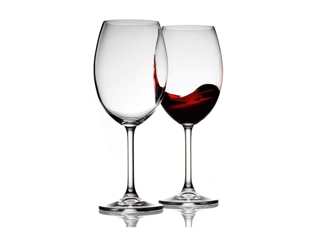 Bitz Rödvinsglas, set i 2 delar, 580 ml