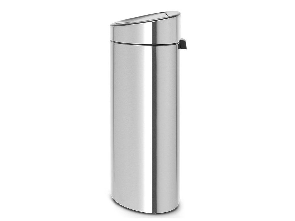 Brabantia Soptunna med trycklock TOUCH BIN NY 40 l, fingeravtryckssäker, matt stål