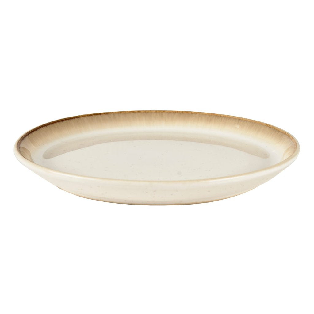 Bitz Efterrättstallrik 17 cm, gräddvit