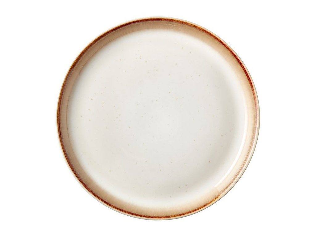 Bitz Efterrättstallrik 17 cm, gräddvit