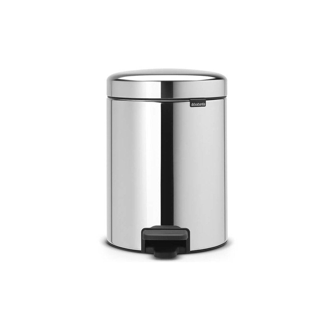 Brabantia Pedalhink NEWICON 5 l, blankt stål