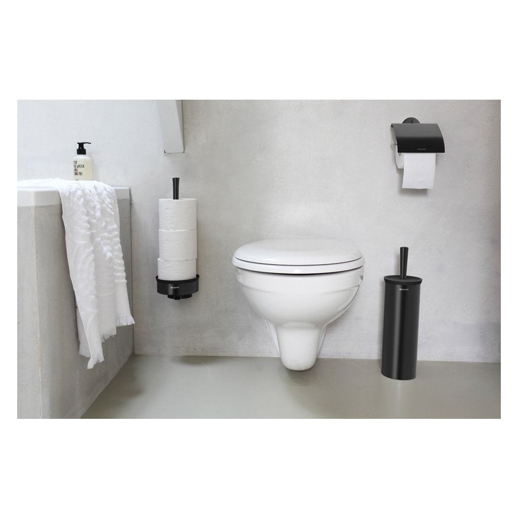 Brabantia Reservtoarullhållare, svart