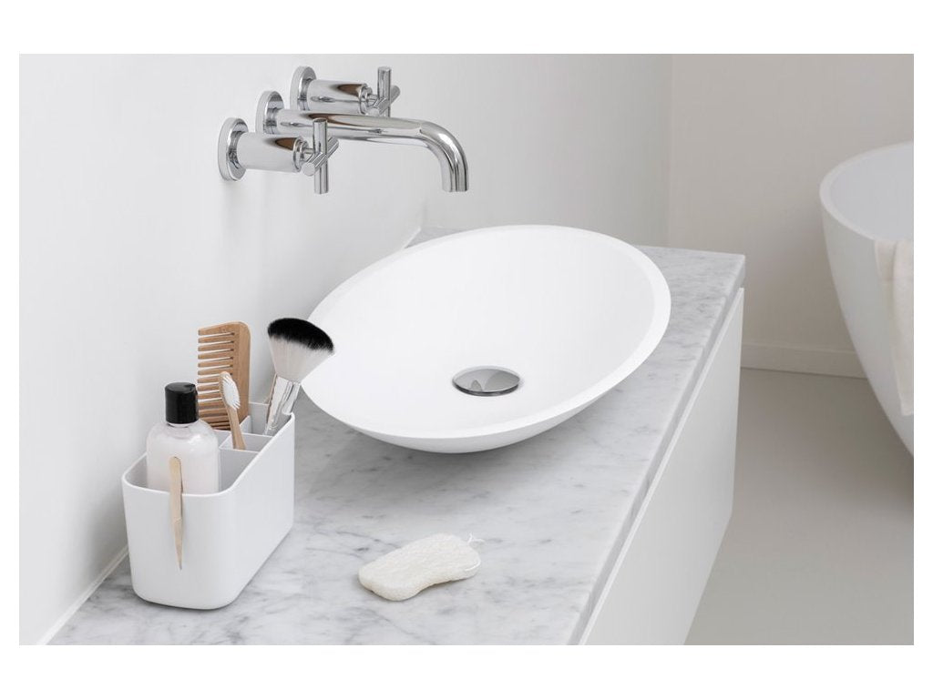 Brabantia Badrumsförvaring, vit
