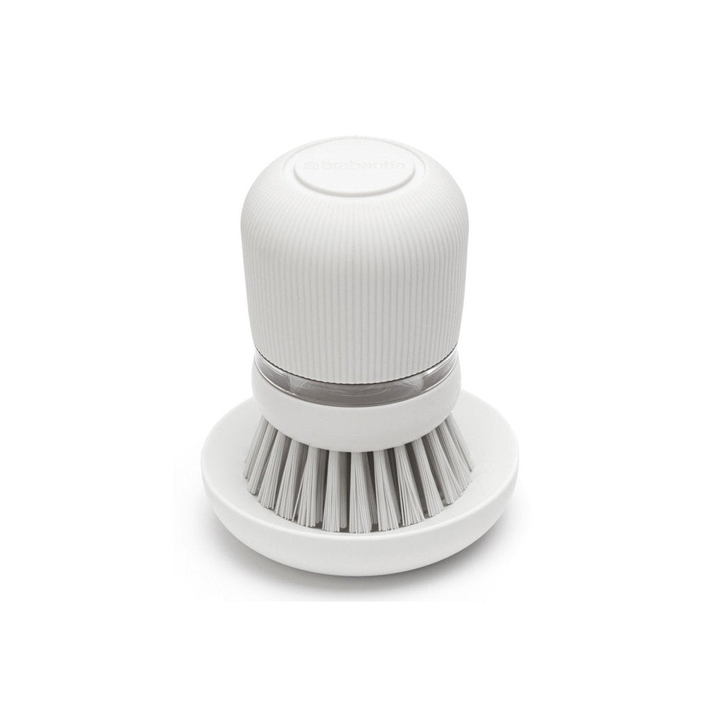 Brabantia Diskborste med diskmedelsdispenser, ljusgrå
