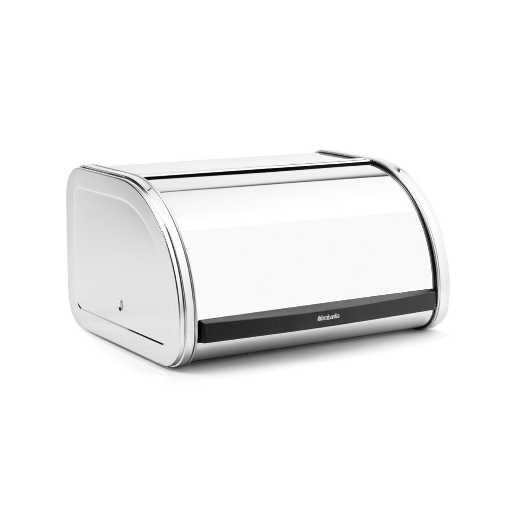 Brabantia Brödlåda ROLL TOPP 31,6 cm, blankt stål
