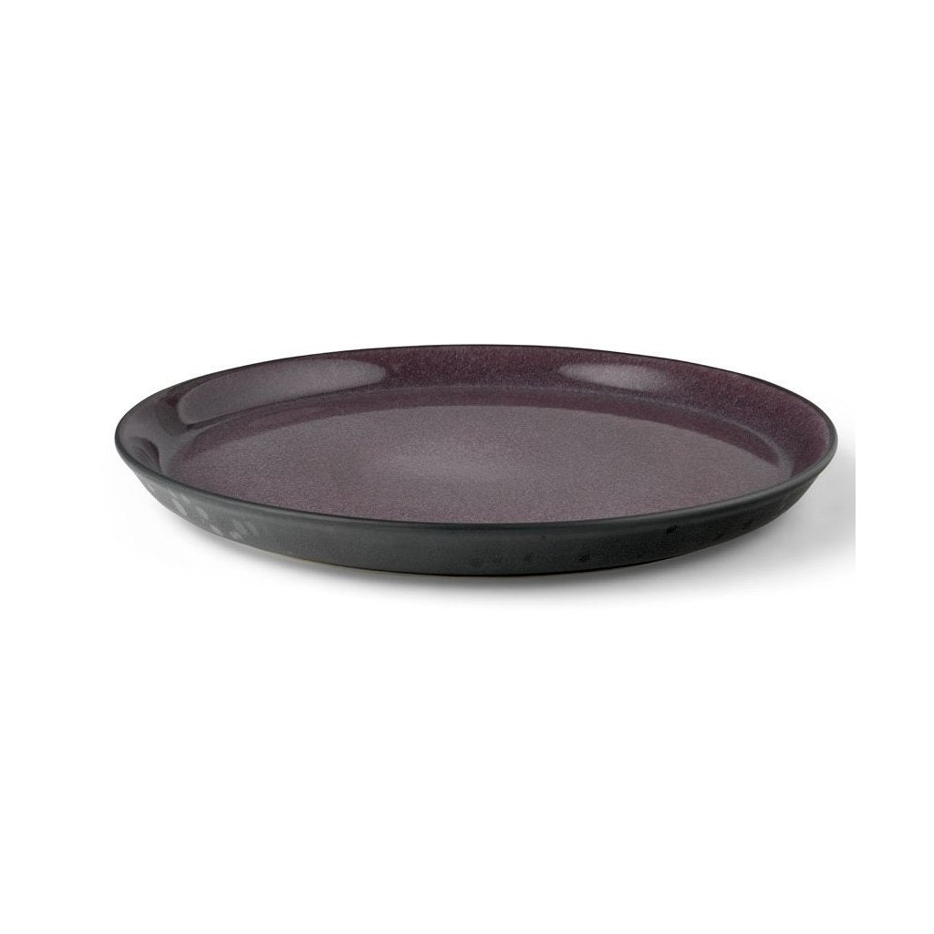 Bitz Middagstallrik 27 cm, svart/lila