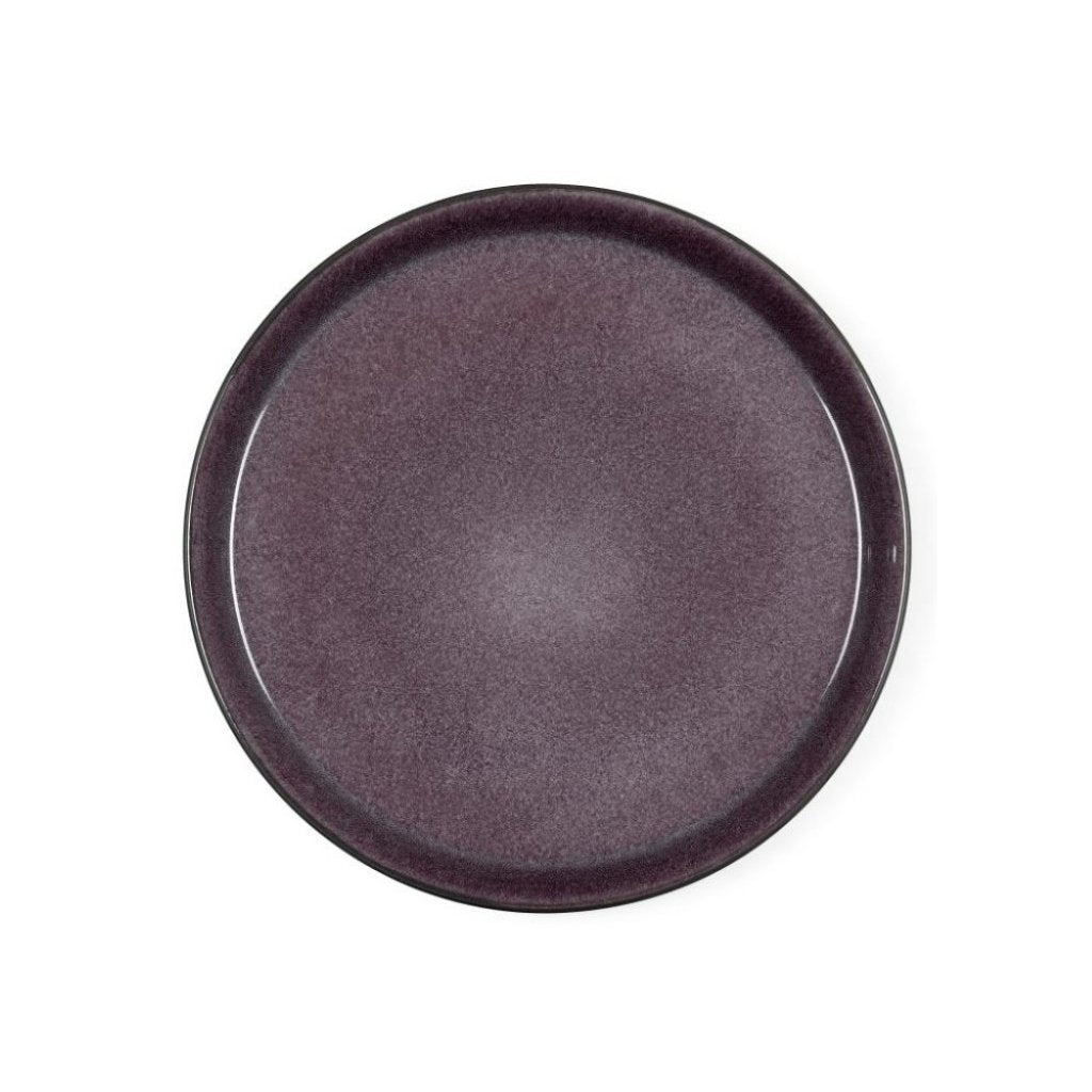 Bitz Middagstallrik 27 cm, svart/lila
