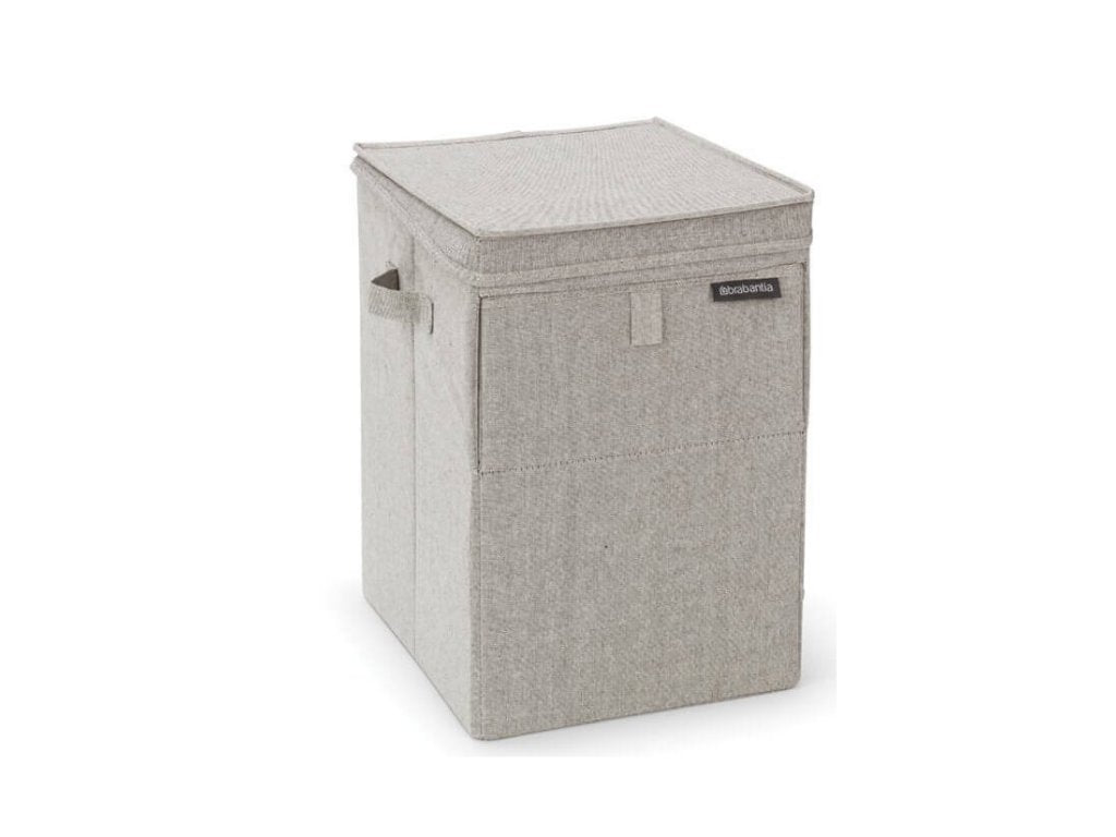 Brabantia Tvättkorg 35 l, stapelbar, ljusgrå