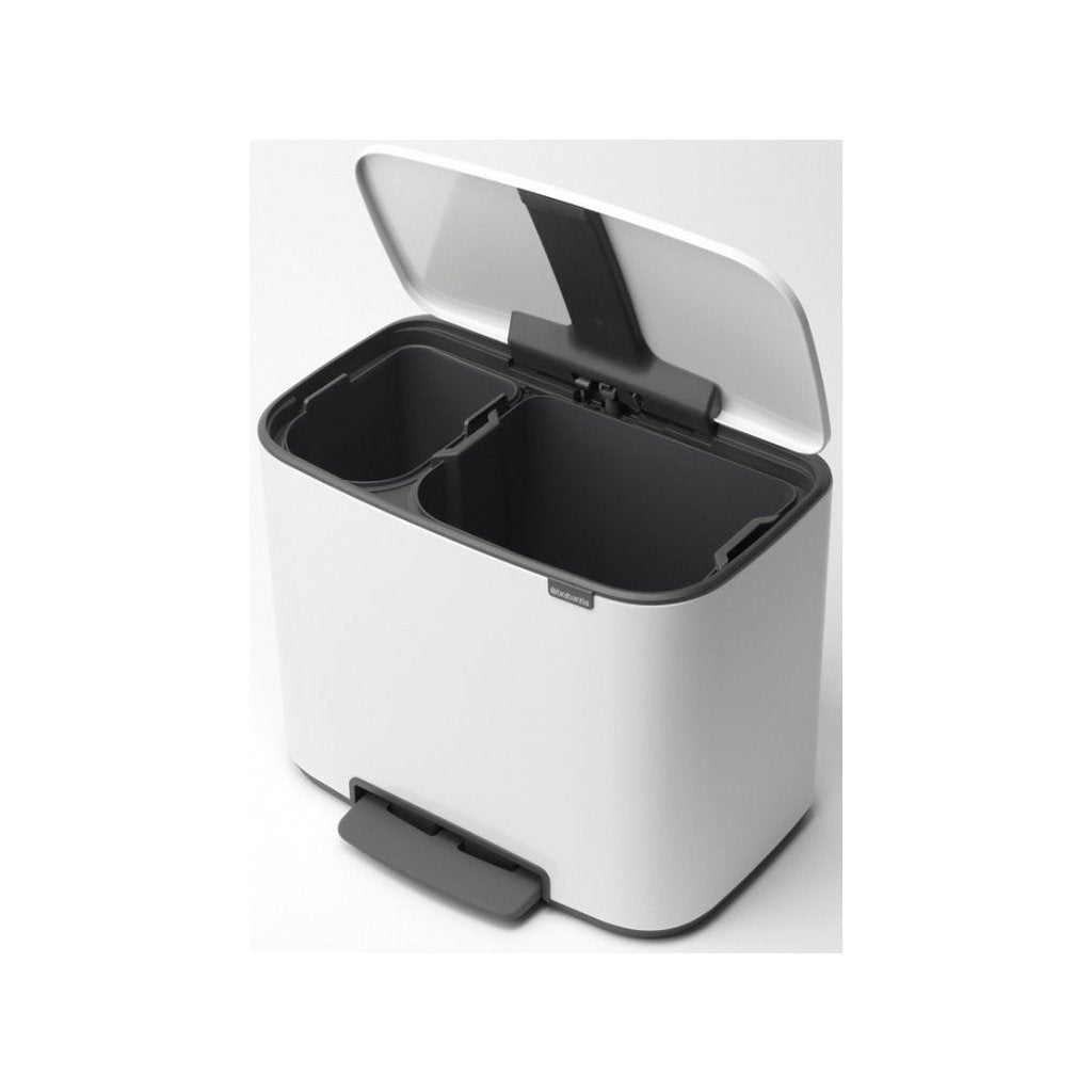Brabantia Pedalhink BO 11 + 23 l, vit