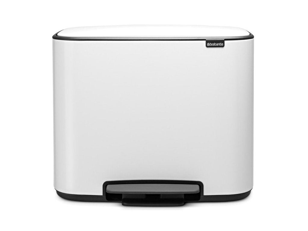 Brabantia Pedalhink BO 11 + 23 l, vit