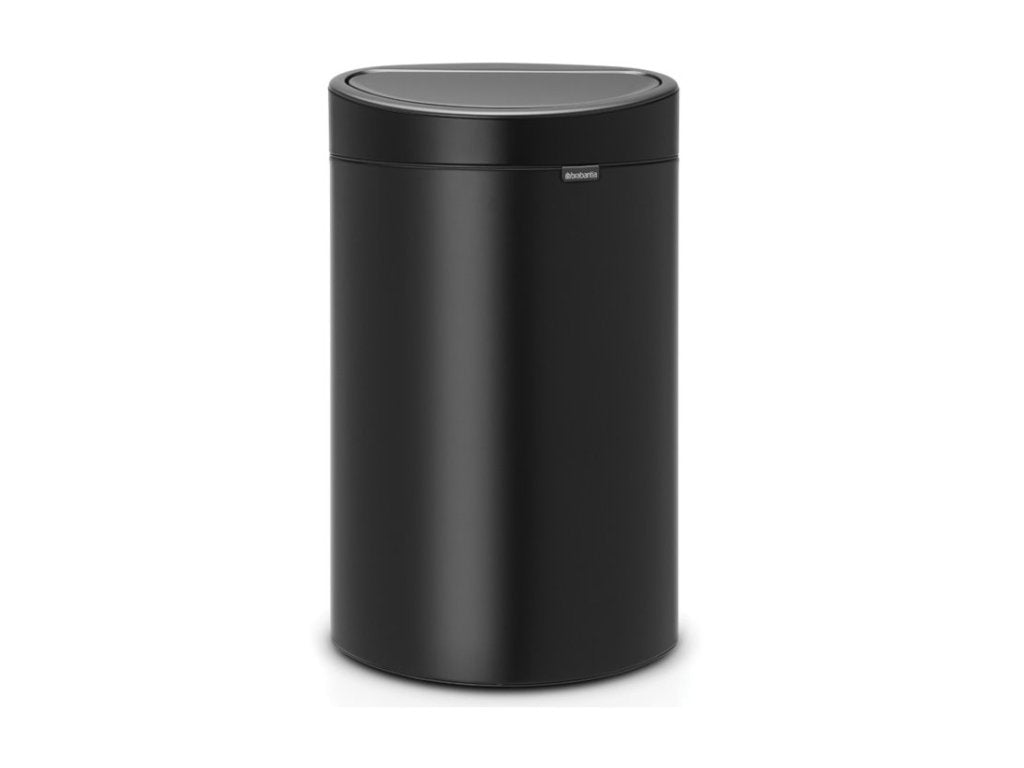 Brabantia Soptunna med trycklock TOUCH BIN NY 40 l, matt svart