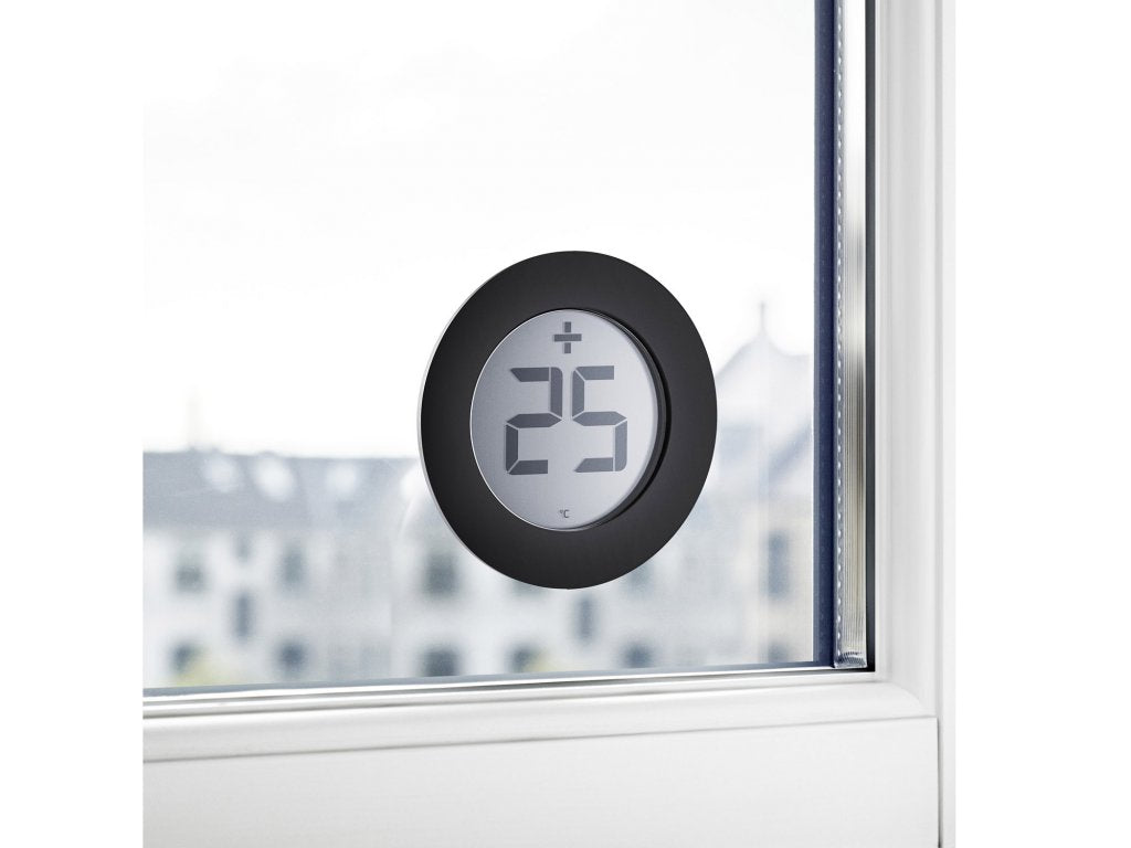 Eva Solo Utomhustermometer 8 cm, digital, svart