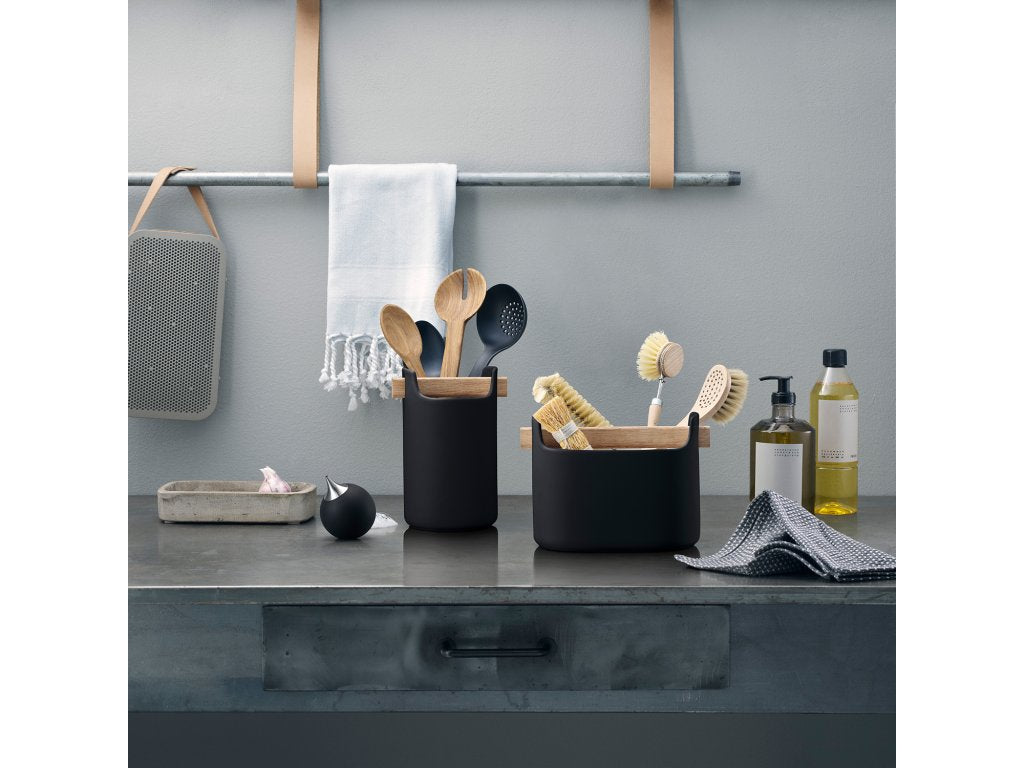 Eva Solo Dispenser för flytande tvål 150 ml, svart, silikon