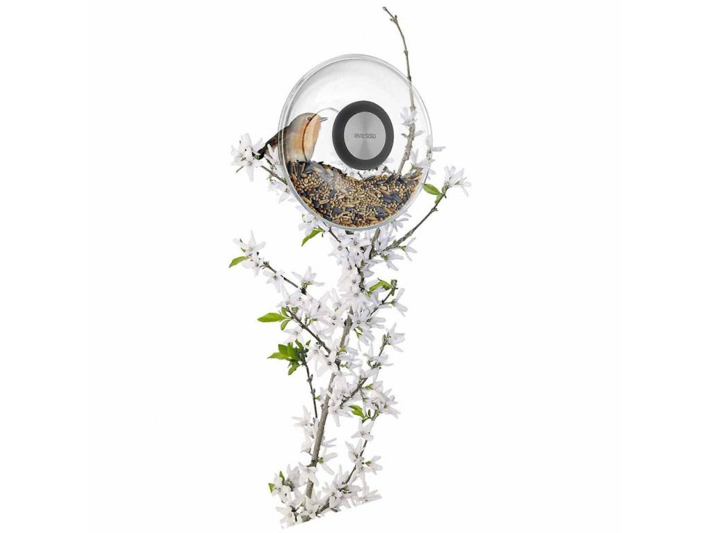 Eva Solo Fågelmatare 14 cm, monterad på fönstret