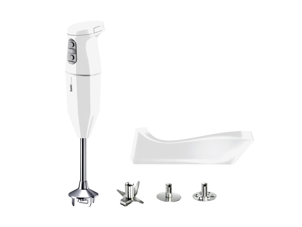 bamix Stavmixer CORDLESS PLUS, trådlös, vit, Bamix