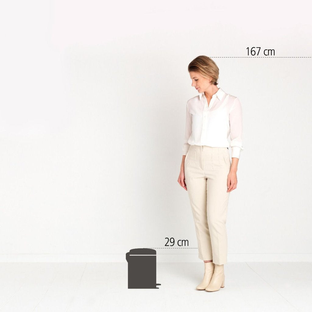 Brabantia Pedalhink NEWICON 5 l, ljusblå