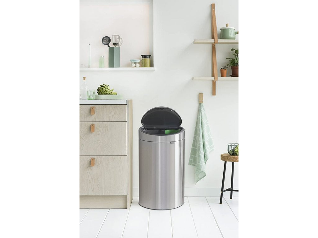 Brabantia Soptunna med trycklock TOUCH BIN NY 23 + 10 l, matt stål