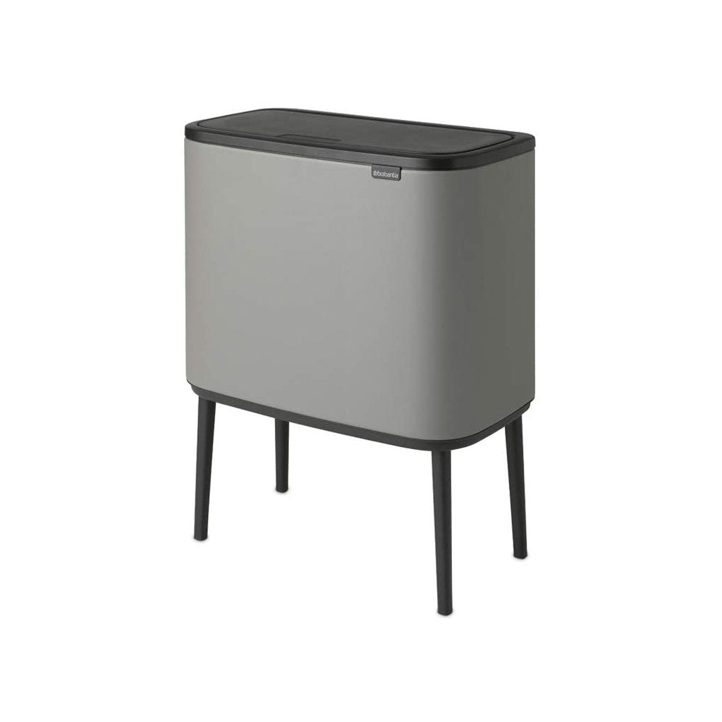 Brabantia Soptunna med trycklock BO TOUCH BIN 11 + 23 l, mineralgrå