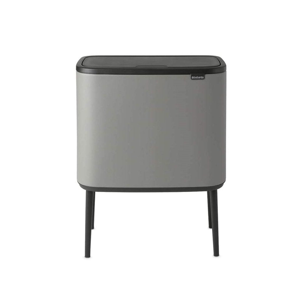 Brabantia Soptunna med trycklock BO TOUCH BIN 11 + 23 l, mineralgrå