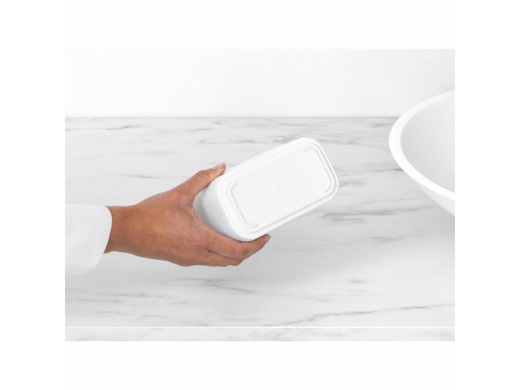 Brabantia Mini-soptunna för badrum MINDSET, mineralvit