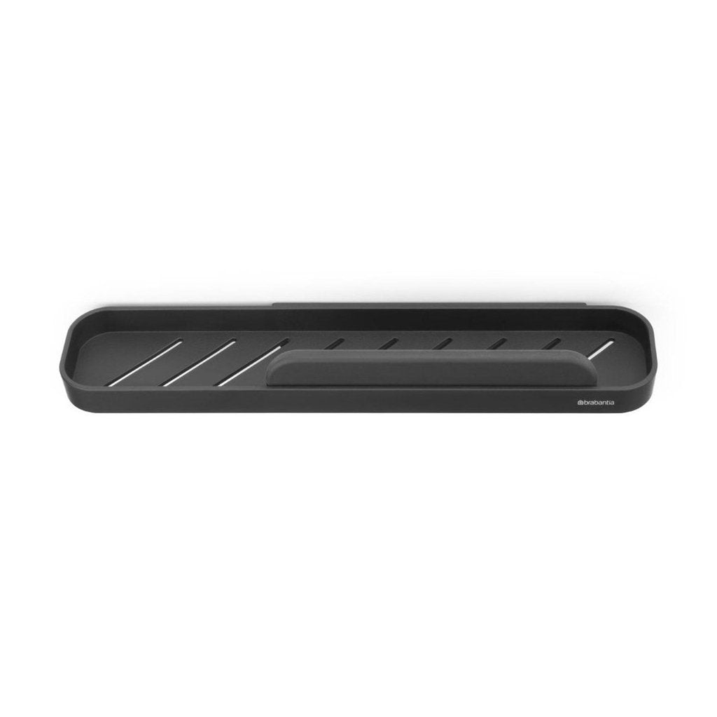 Brabantia Duschhylla MINDSET 42 cm, med duschskrapa, grå
