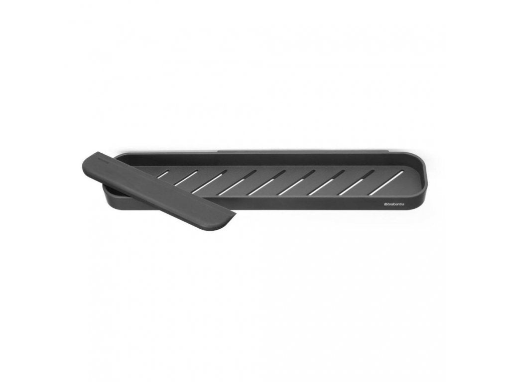 Brabantia Duschhylla MINDSET 42 cm, med duschskrapa, grå