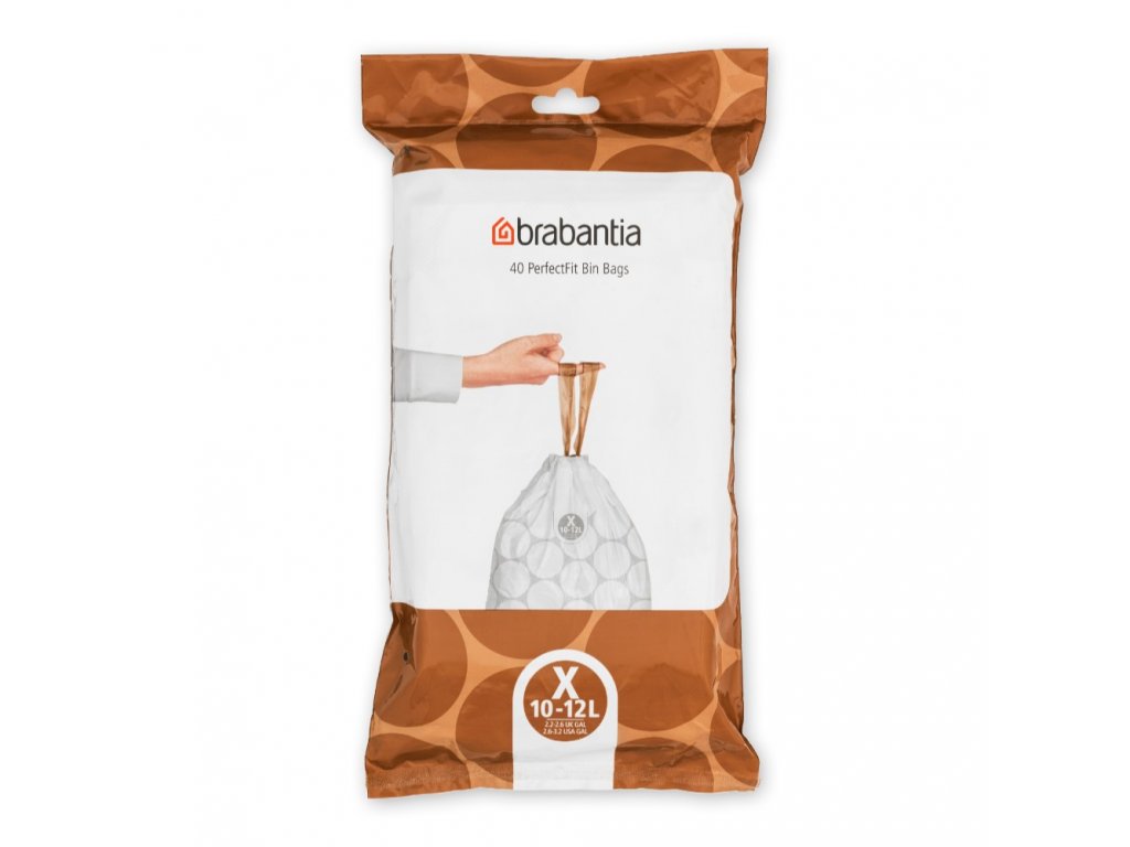 Brabantia Soppåsar X PERFECTFIT 10-12 l, 40 st