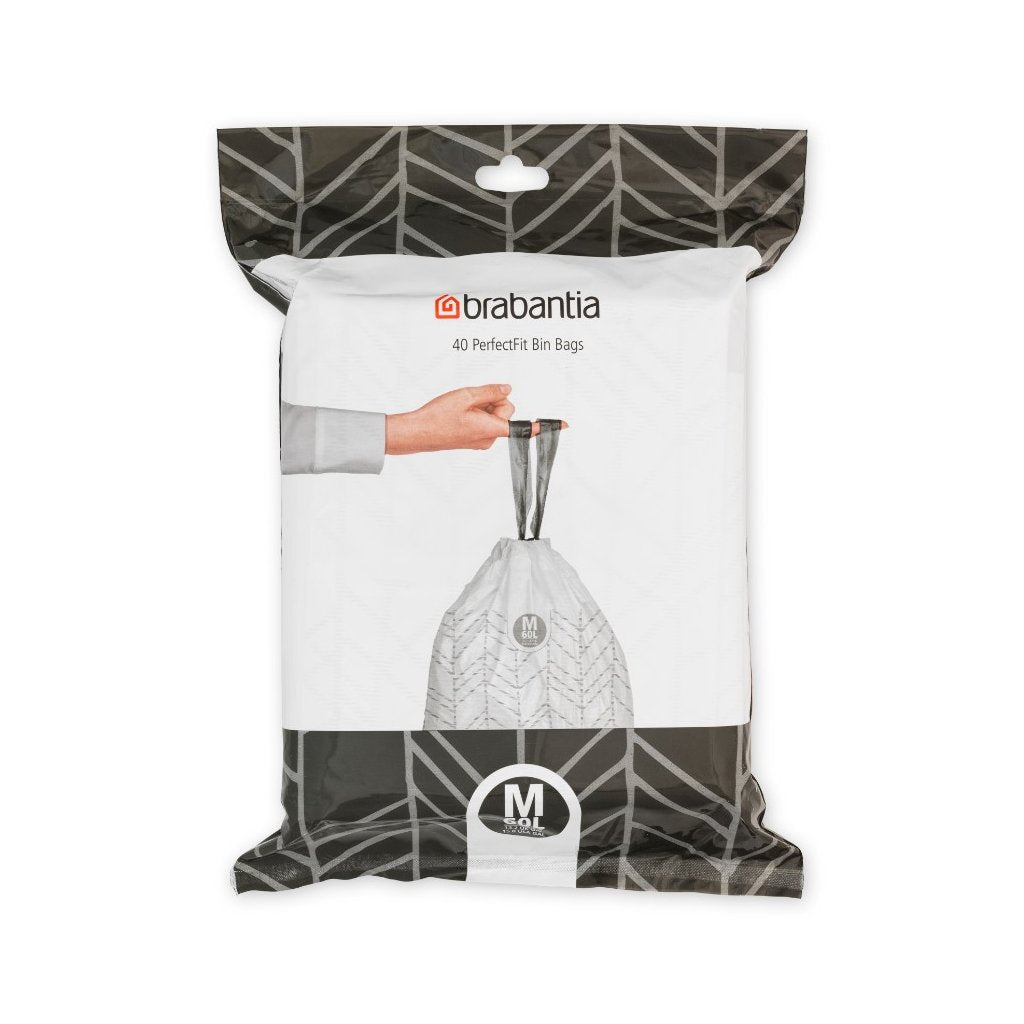 Brabantia Soppåsar M PERFECTFIT 60 l, 40 st