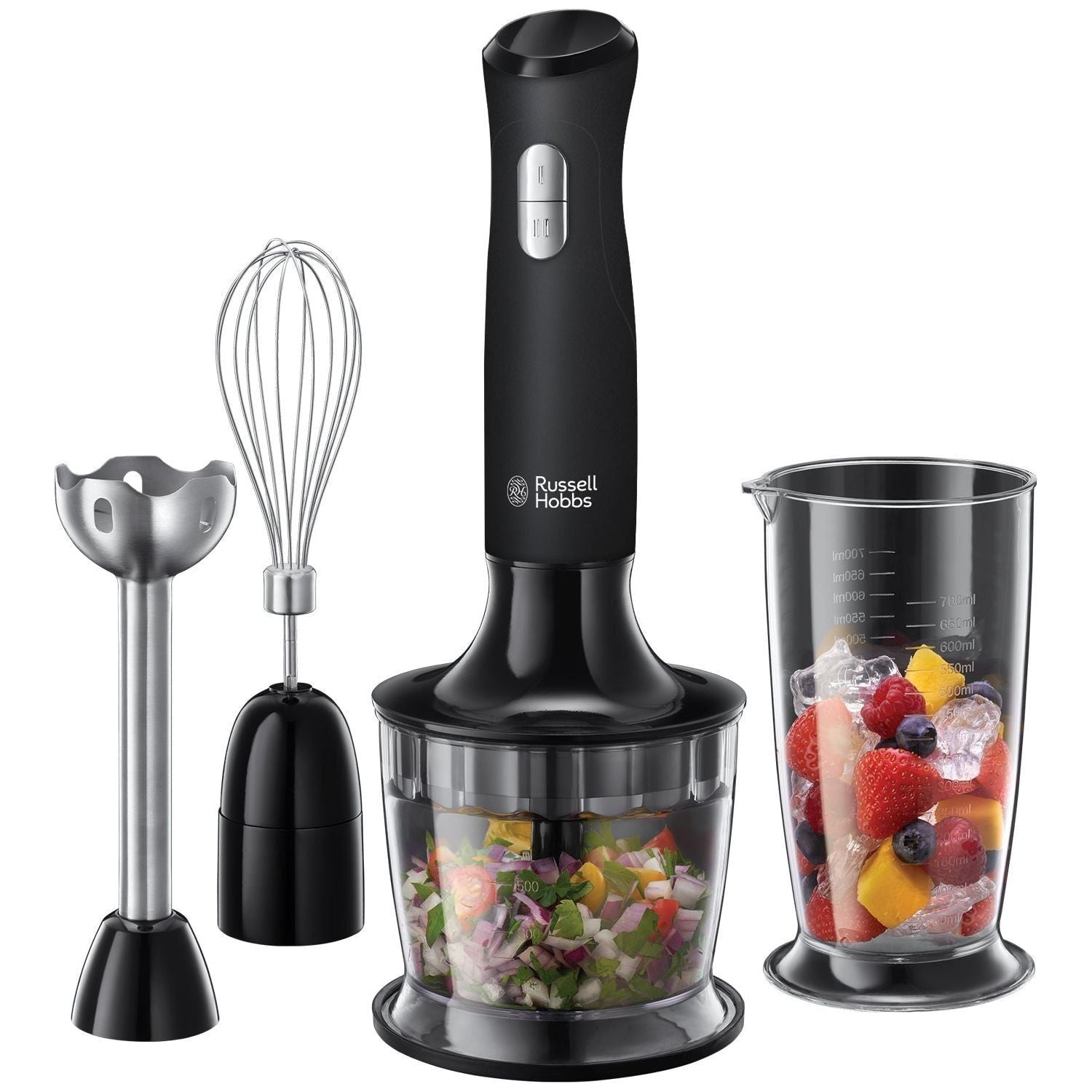 Russell Hobbs Stavmixer 24702-56 Black 3in1 Hand Blender