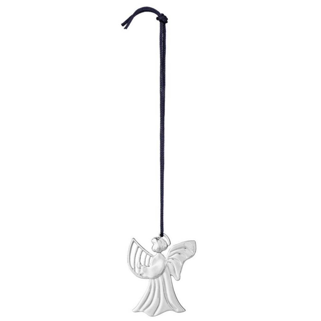 Rosendahl Julgransprydnad HARP ANGEL 7 cm, silverpläterad