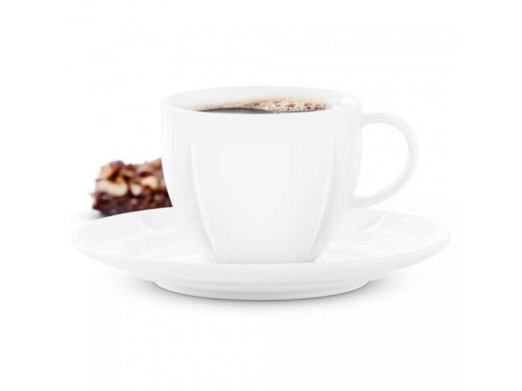 Rosendahl Kaffekopp med fat GRAND CRU SOFT 280 ml, vit