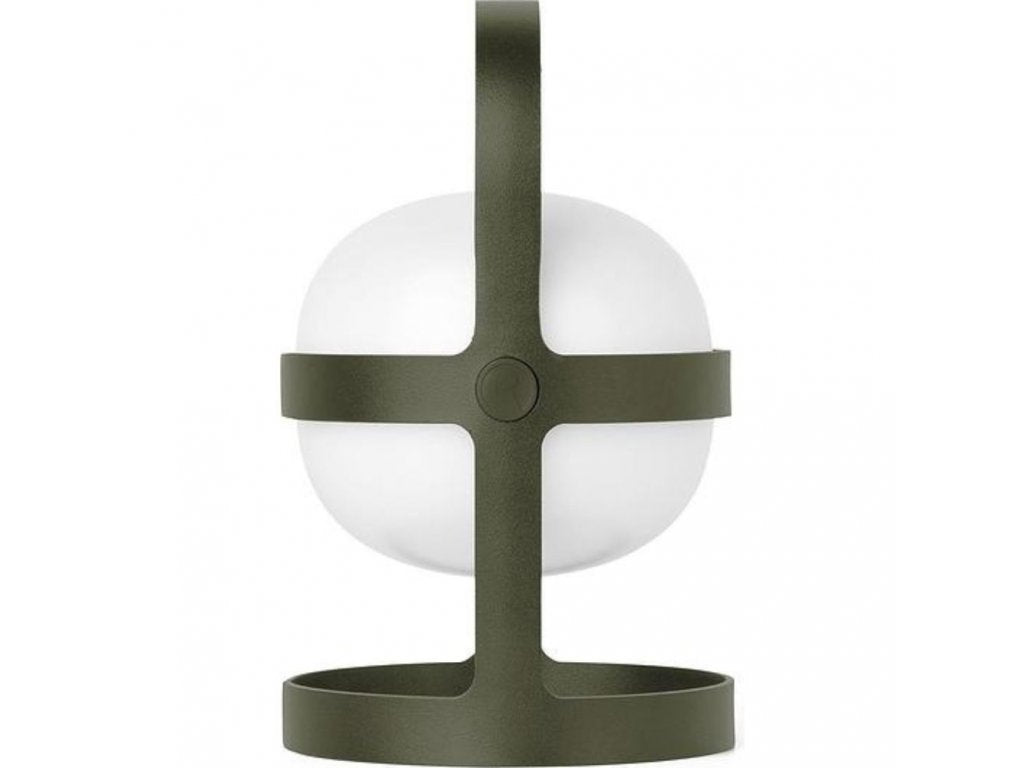 Rosendahl Bärbar bordslampa SOFT SPOT 34 cm, LED, olivgrön